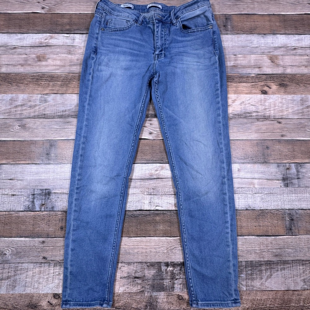 Vigoss Marley Skinny Jeans Womens 29 Medium Wash Blue Denim Stretch